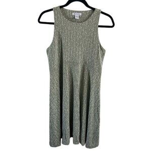 Athleta Light Green Stretchy Sleeveless Dress Sz Medium